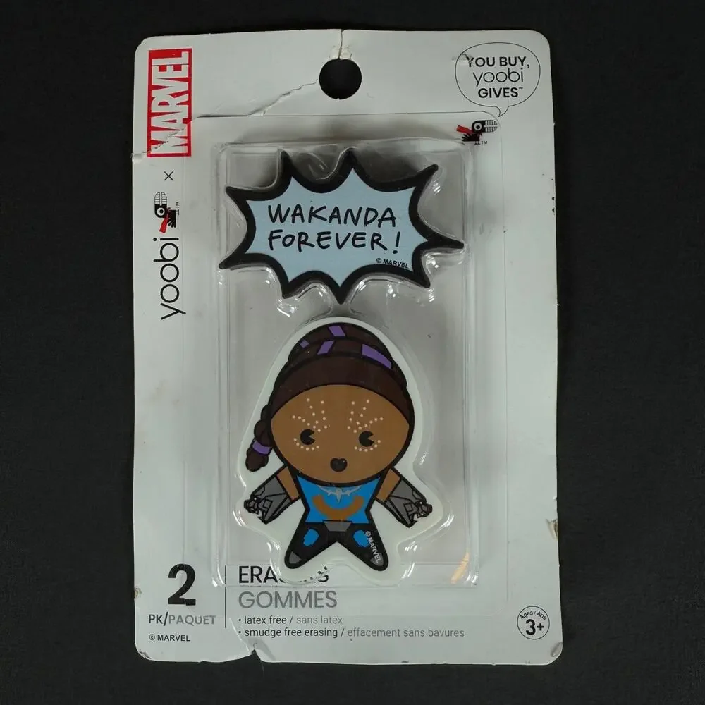 Yoobi Marvel Wakanda Forever 2 pc erasing new